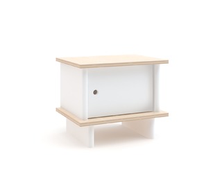 ML Night Stand White/Birch - Oeuf NYC